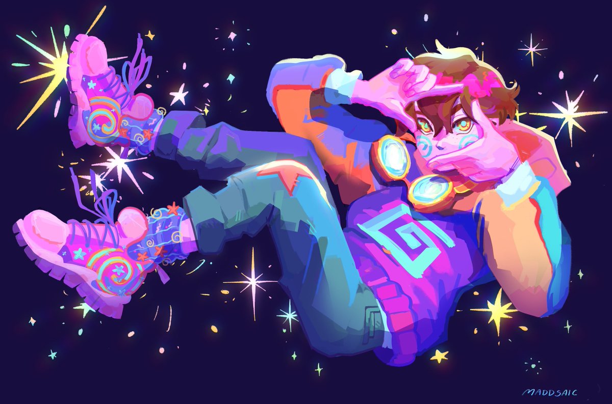 Maddsaic's tweet photo. Time Traveling Traveler

#karljacobsfanart #dsmpfanart https://t.co/Wg3xmEo8kQ