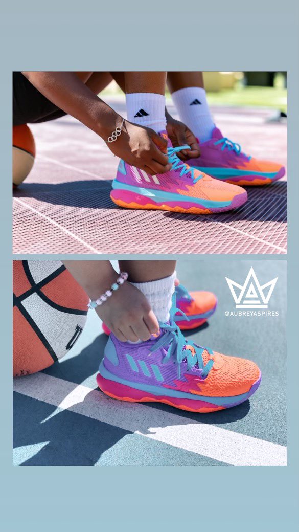 #AubreyAspires to be like <a href="/cgray209/">Chelsea Gray</a> so when it’s “impossible” to find her <a href="/Dame_Lillard/">Damian Lillard</a> #Dame8 Player Exclusive shoe, you CREATE a way to make it POSSIBLE and double down on her aspirations. #ImpossibleIsNothing #POINTGAWDDDDD #LVAces #WNBATwitter