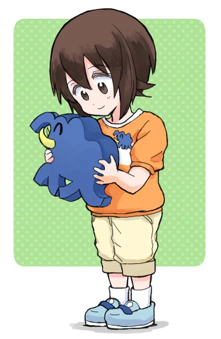 このゴキゲンなマンモス?はお姉ちゃんが好きなキャラかなにか・・・?気になる 
