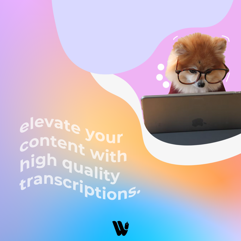 wordasasolution's tweet photo. #TRANSCRIPTIONPERFECT: A #video may be worth a thousand #words, but your #transcript can be worth ten times that! Get #professional text #transcripts of videos without breaking the bank https://t.co/dYoLfYr3Cz 💪😁