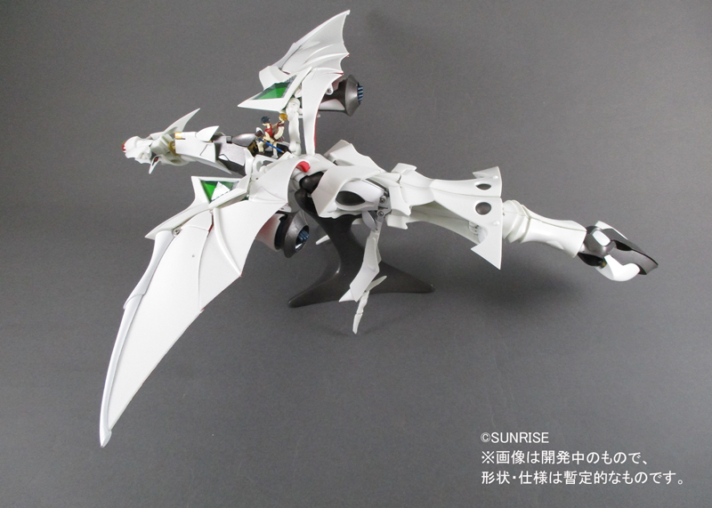 可変エスカフローネ　ガレージキット 新製品「可変エスカフローネR高速飛行形態用パーツセット」は現在