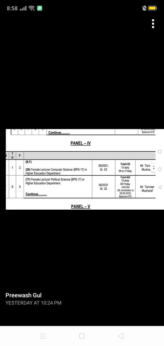 SE_AA5888's tweet photo. #JusticeForPoliticalSci
#KppscStopDiscrimination
#KppscStopKillingMerit
Overnight increasing of female candidates for interview from 440 to 770 . Favouring someone special 
 Stop playing with future of candidates. https://t.co/LjycJU8wzJ