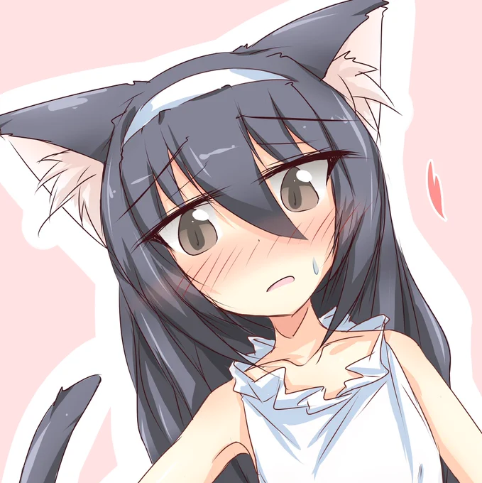 #新しいプロフィール画像しばらくは猫耳しっぽ麻子さん 