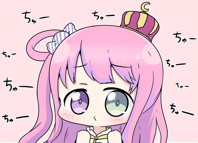 PCのデータ整理してたらまた二年前に始めて描いたルーナたん出てきてめっちゃ変わってるやん…ってなった←二年前今→ 