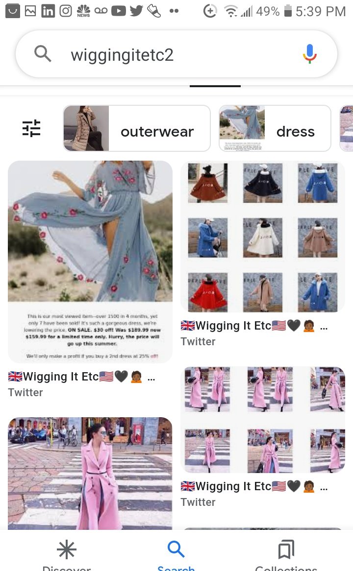 Wiggingitetc's tweet photo. GOOGLE US! Hi. I know there are lots of fly by night irreputable stores advertising on social media. 

Not this. I  opened this online store in Nov 2020 with my unemployment checks after losing my job of 6 yrs [pandemic] as Premium Accounts Director for a high fashion swimwear co https://t.co/ePQIXgKbmU
