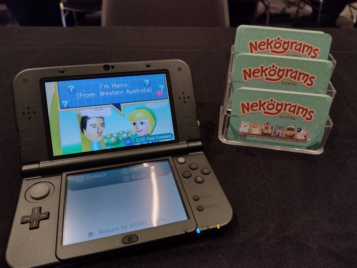 Hello Harro! 👋 Come by the <a href="/nekograms/">Nekograms | Daily Puzzles Update for Nekograms+</a> booth for your prize. 🐱