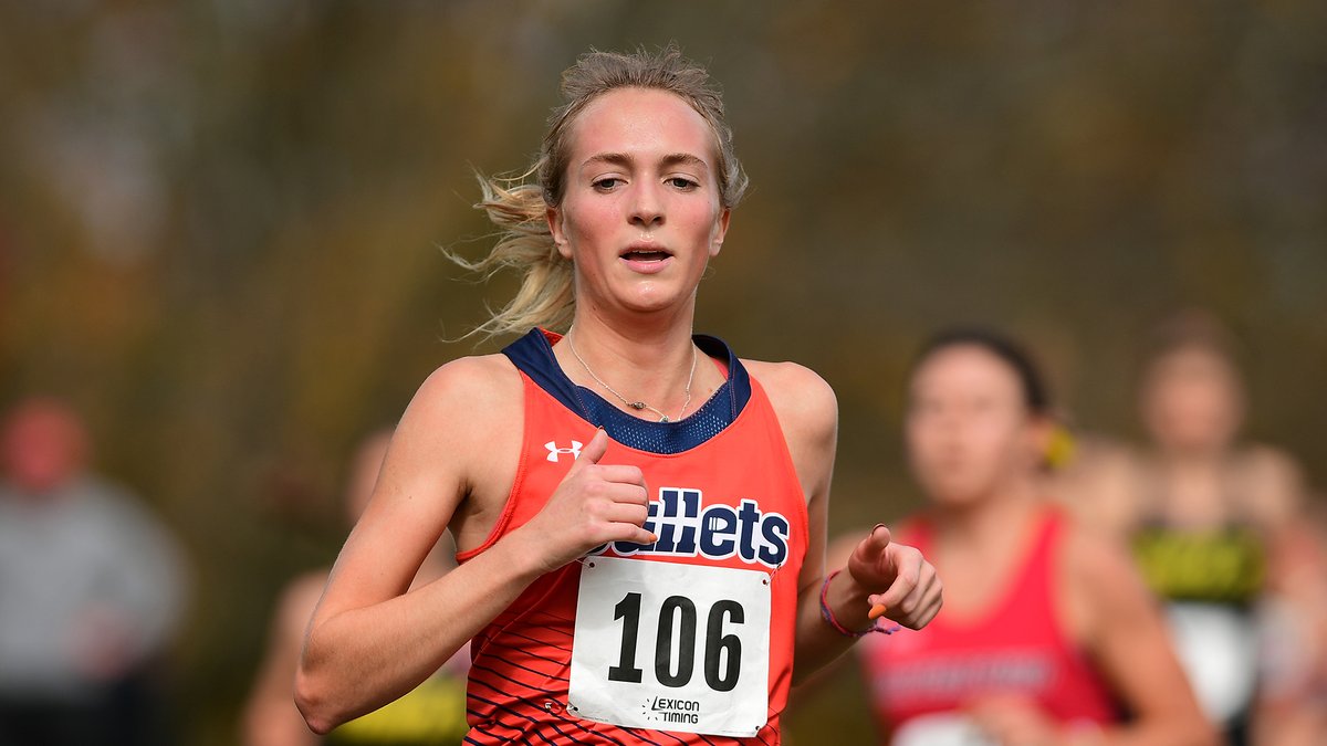 gburgbullets's tweet photo. WXC: Amy Cantrell finished seventh (15:44.6) and Ava Crawford was eighth (15:46.0) to pace #Gettysburg to a second-place finish at the Piper Challenge hosted by Shippensburg. The Bullets finished with 41 points. #GoBullets #BulletsXC https://t.co/tYkQuC5BvZ