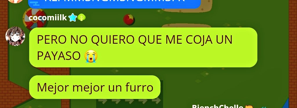 TRAV3LINGHER0's tweet photo. Por poco olvido hacer esto, una pequeña muestra de que Bennett es furro, y que aparte le encanta ##### con payasos. @bennyfurry69 ¡Bienvenido! 💕 https://t.co/MO9FQ3Tf65