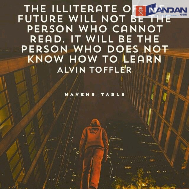 raghudon's tweet photo. Thought for the day 
Learning is a greatest skill that can be ever mastered. 
Most people don't realise this. Even Warren buffet and bill gates spend huge number of hours learning. 

#raghudonshares https://t.co/arKSwlPCEW