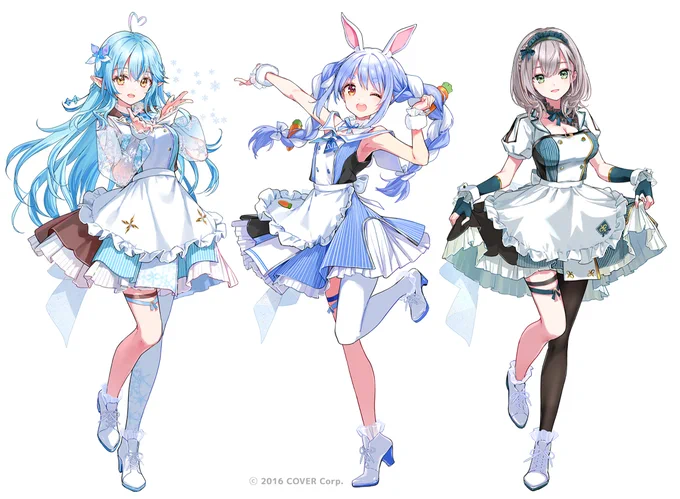 #雪花ラミィ #兎田ぺこら #白銀ノエル 「ホロライブくじ～ホロクッキング おかわり!～」 #ホロクッキング 