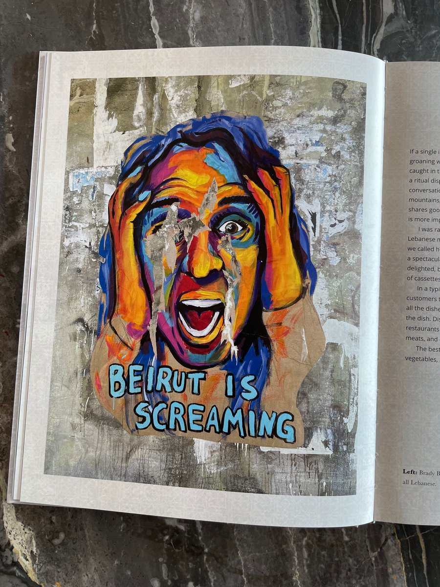 1bradyblack's tweet photo. Stoked to happen upon “Forever Beirut” here in Seattle. A beautiful Lebanese cookbook by @BarbaraMassaad https://t.co/MmiKeaGdbO