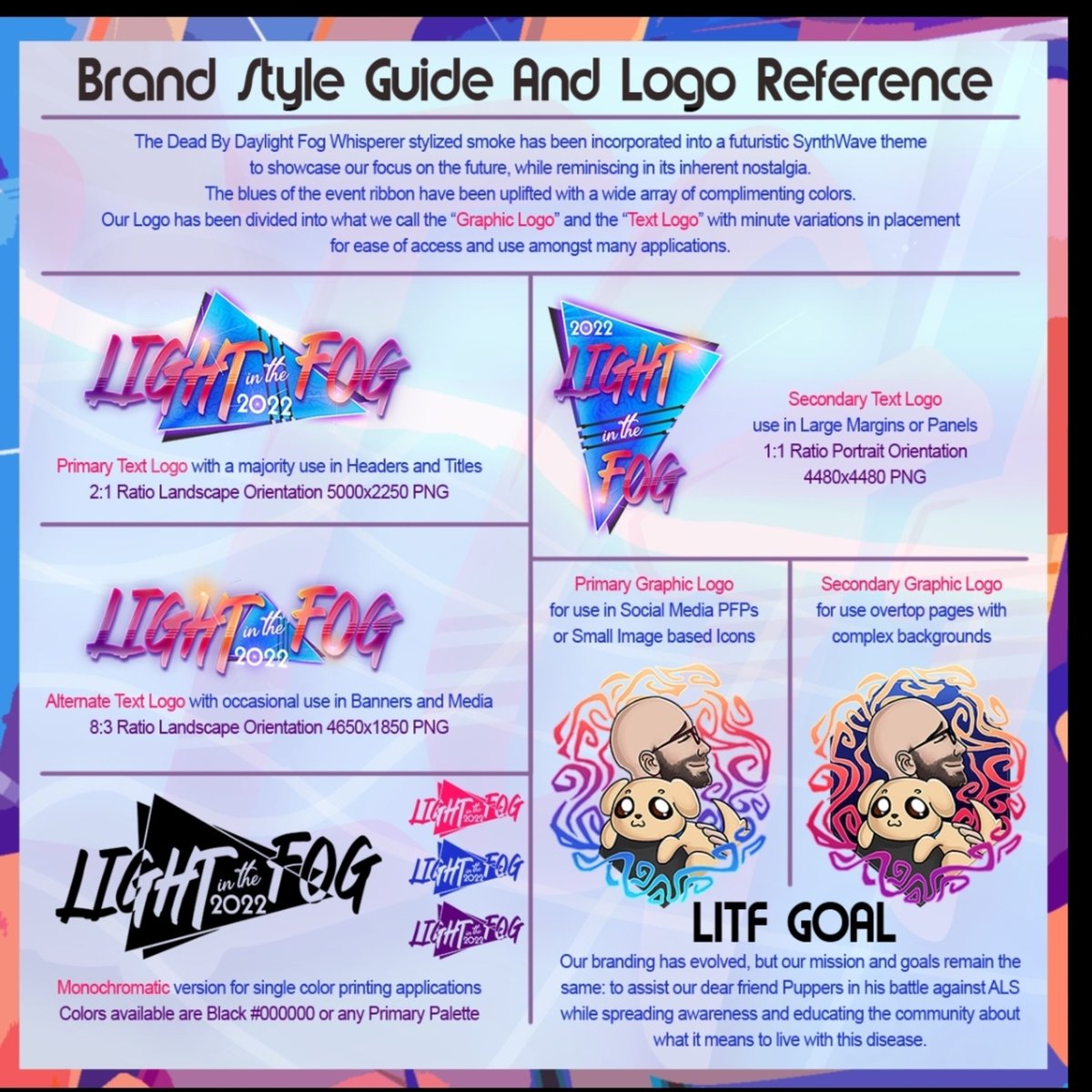 LITFDbDEvent's tweet photo. We're proud to announce our 2022 Light in the Fog branding and ART/MERCH WINNERS! 

Items with these images will be available during the event!

Congratulations to our winners @sleepyjazel , @Evariste_Ink &amp; @beccatheknight ! 🥳💙

#DeadbyDaylight #intothefog #lightinthefogevent https://t.co/uSOKF6pyVb