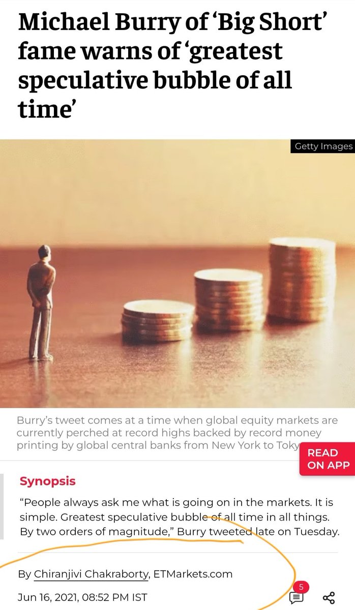 dev_1973's tweet photo. #biggestbubble #marketcrash #stockmarketcrash #nse #nifty50 #bse The has been news about biggest crash coming on social media by some one.Pic attached is self explanatory. Read date https://t.co/I0pJCHHzkd