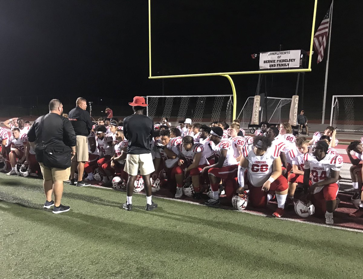 fcsdathletics's tweet photo. Final
Fairfield 34
Colerain 7

Fairfield and @TheTribeFHS return next week to host Sycamore!
#FairfieldPride #OneTribe https://t.co/ybBNHF5b04