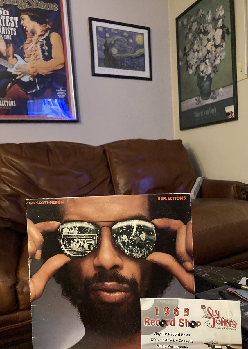 slyjohn1969's tweet photo. #AlbumCovers the coolest thing to happen to the art of music…#GilScottHeron #LPCovers #AlbumArt #vinylcollection #music @RollingStone @Goldmine_mag https://t.co/O2GQUFt231