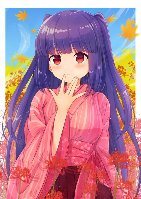 秋とこよ9月に入って最近涼しい日が増えてきたので… #かくりよの門 