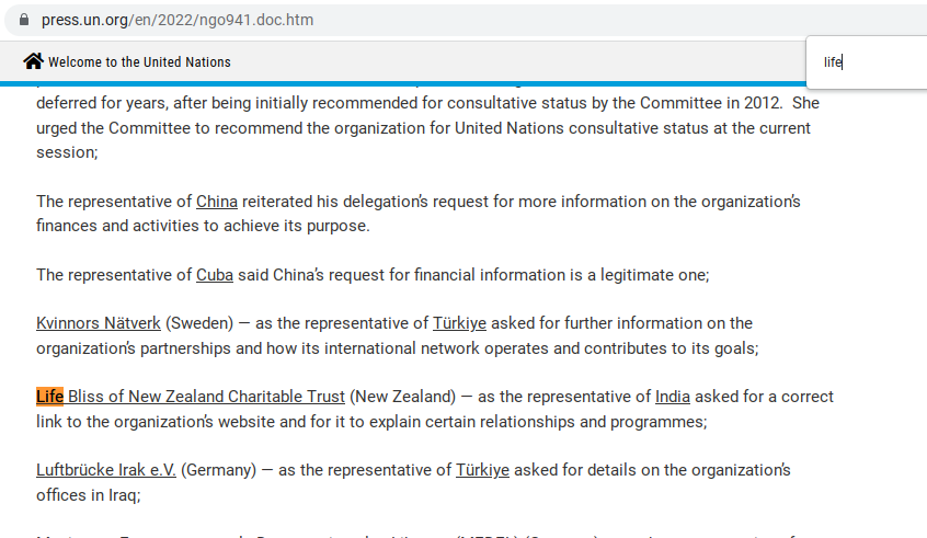 antaryami_1's tweet photo. #Fraud #nithyananda's organizations is US, India and other countries applied for consultative status to UN. They've been questioned about their relation to the fraud and other things. (2)
https://t.co/ueuZJ8J384
@Sarah_S_Landry @iamstevonny @sby_steve @DetoxNithya @OviyaEscaped https://t.co/4Rv8nry6kF