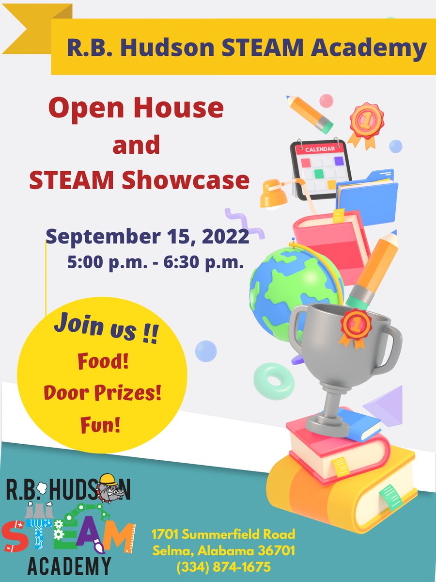 We’re looking forward to seeing you on September 15th!! #RBHudson #steamingforexcellence