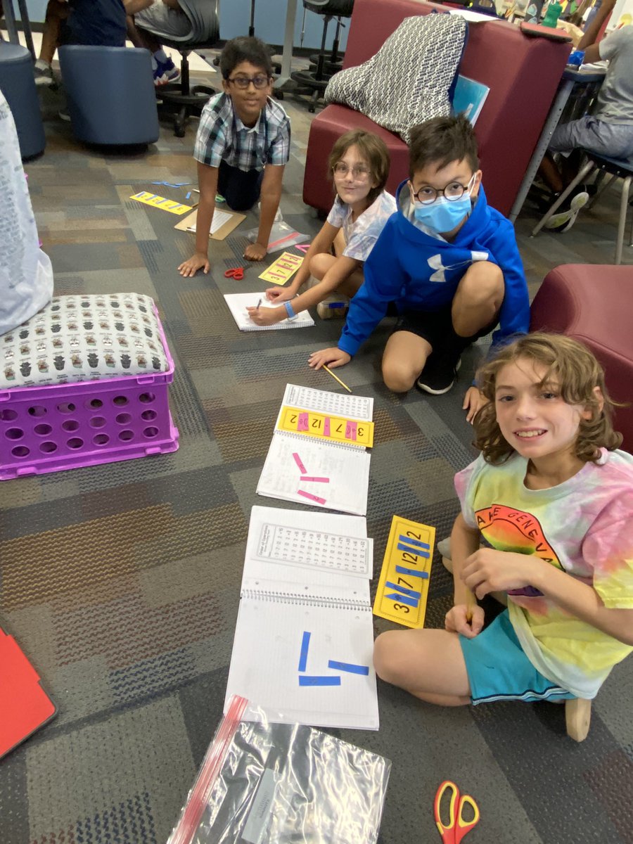 Murdach5th's tweet image. Kinesthetic learners learn by doing.  These learners are getting their hands on some orders of operations and “doing the math!” @AptakisicTripp @D102Meridian #meridianpride @d102learns