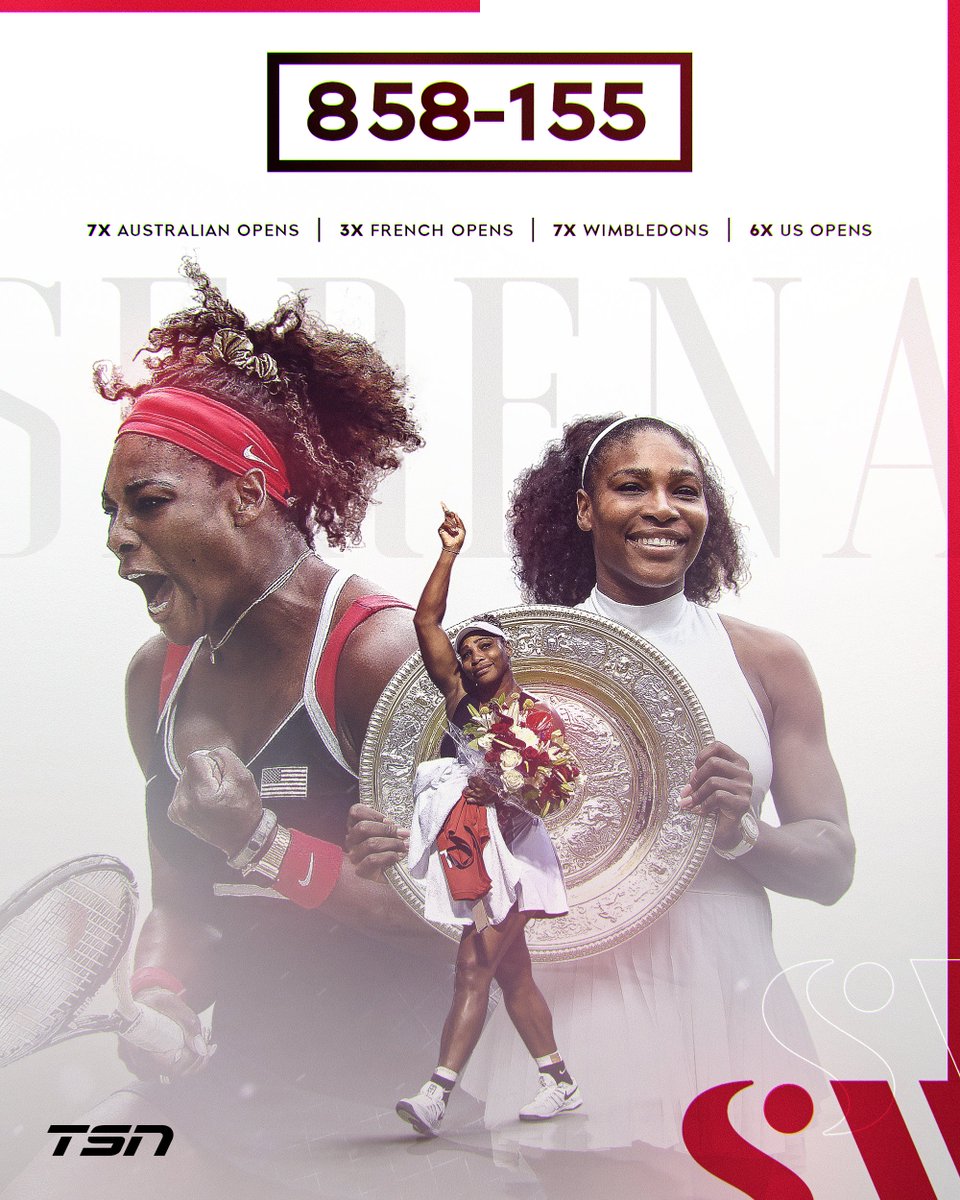 The greatest to ever do it. 🐐

#Serena