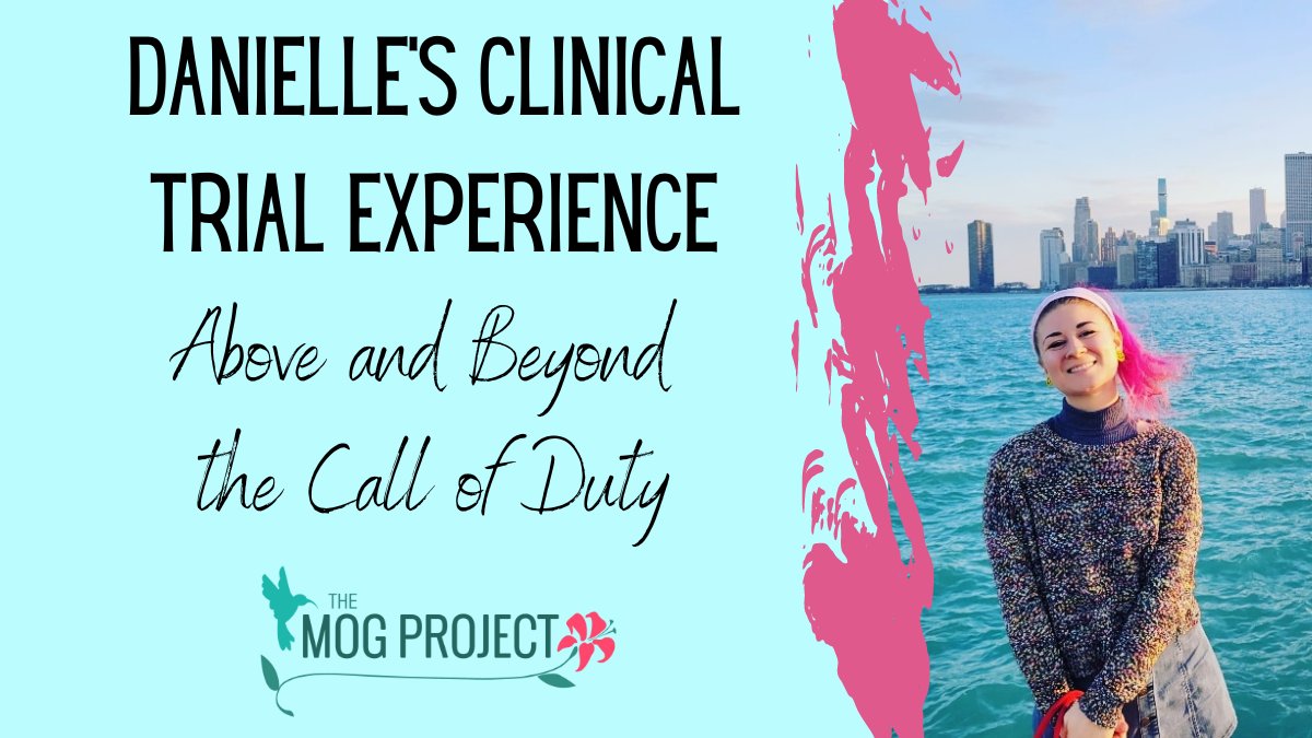 TheMOGProject's tweet photo. Danielle shares her perspective on MOG-AD and how it led to her decision to join a clinical trial.  Her bravery, only shadowed by her moxie, Danielle takes control of her own situation with the added bonus of leading the way for others!
https://t.co/tJEPGxsXkJ
#MOGBlog https://t.co/VPwHPOcFrf