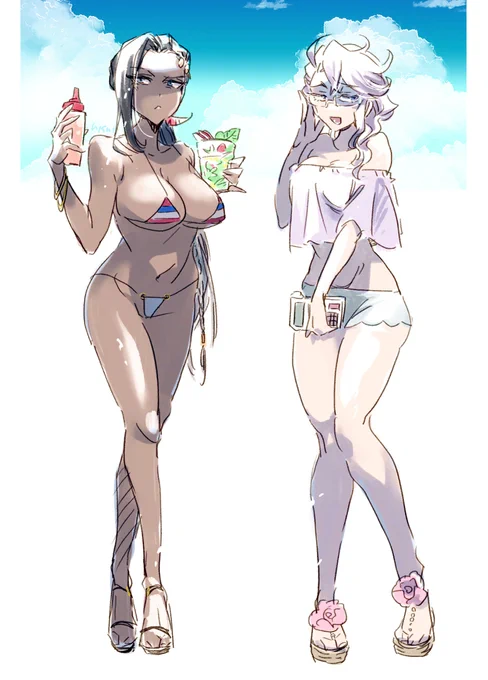 ※女体化水着&amp;ドレッシングつゆだくでオナシャス!!! 