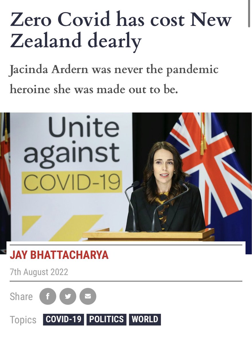 19joho's tweet image. Summary:  New Zealand didn’t let enough people die of covid. 

1/3