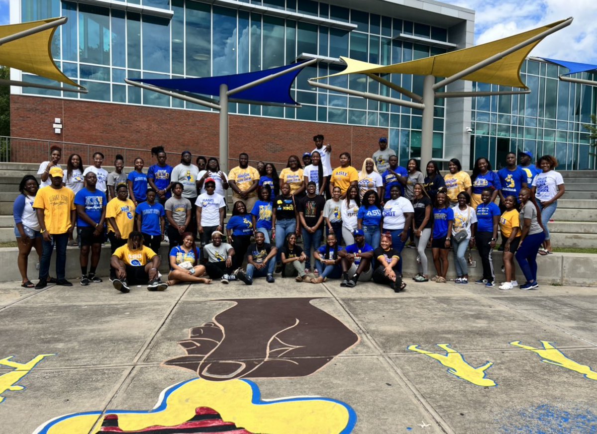 Albany State University Greek Life tweet media
