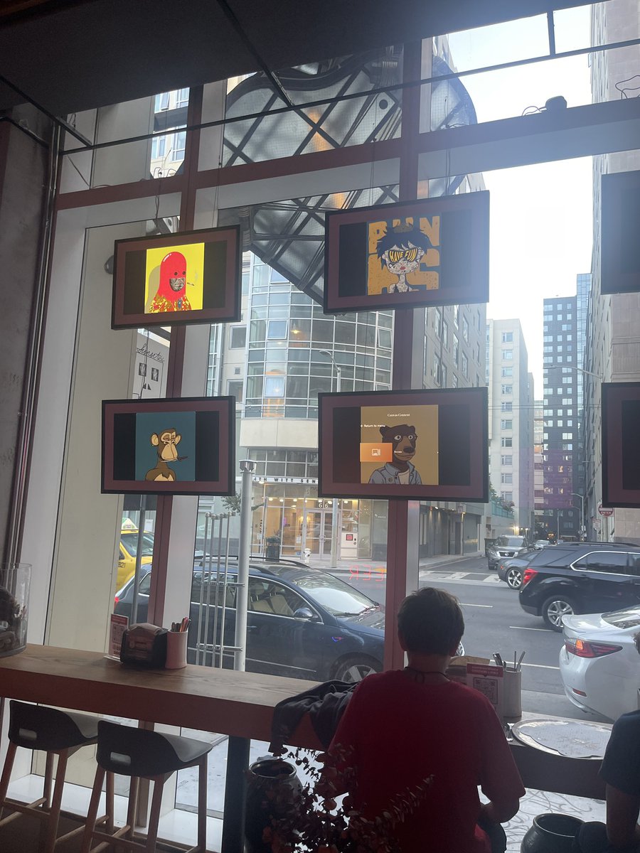 VoodoClassic's tweet photo. Glad to see them on display. Things are changing #NFTs https://t.co/RZMBTsnYjR
