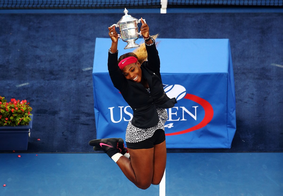 Grateful for greatness. #Serena