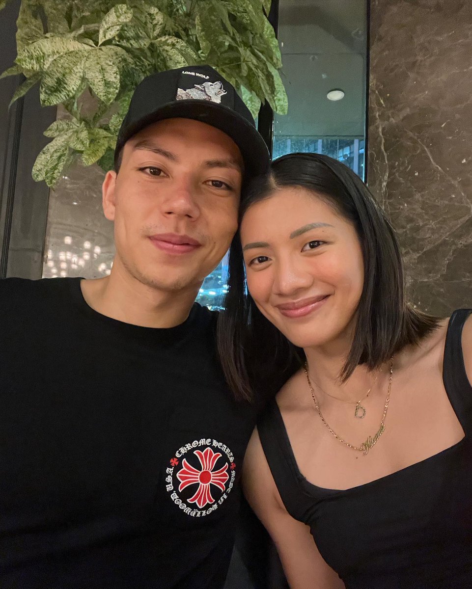 cebudailynews's tweet photo. KKDWIGHT REALNESS 😍🫶

LOOK: Volleyball star Kianna Dy wishes a happy birthday for Gilas Pilipinas player and boyfriend Dwight Ramos on Instagram. 

“happy birthday saint dwight love you to the moon vroom vroom skrrt skrrt zoom zoom 😇😘,” Dy captioned her post. https://t.co/V5a37CAOQv