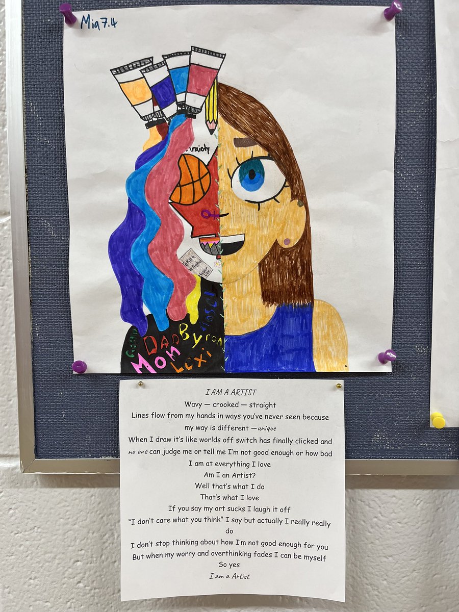 Finally found the right time to try @ShanaVWhite’s identity lesson! 

I paired it with 2 mentor texts - “Where I’m From” by <a href="/alreadylily/">George Ella Lyon</a> and “The Running Dream” by <a href="/WendelinVanD/">Wendelin Van Draanen</a>. Ss wrote messy first drafts for both, then chose their favourite to extend.

edutopia.org/video/explorin…