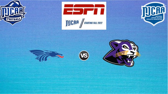 🚨 NJCAA Football
🏈 Hutchinson vs Ellsworth Football
📽️ Live Streaming - bit.ly/3RwuhVx
🗓 Sat, Sept 3 2022
⏰ 1 PM
📍 Cadet Stadium Iowa Falls, IA
<a href="/AthleticsECC/">Ellsworth CC Athletics</a> <a href="/EllsworthFTBALL/">Ellsworth Panthers Football</a> <a href="/CoachKVaught/">Kory Vaught Sr.</a> <a href="/dealo_mcgee/">De’Alo McGee</a> <a href="/gomab_3/">Coach Enoch Smith D.Min</a> @Lucas_mitch9 <a href="/coachjones561/">COACH JONES</a> @CoachDrako <a href="/JadenDavis_8/">dooney</a>
