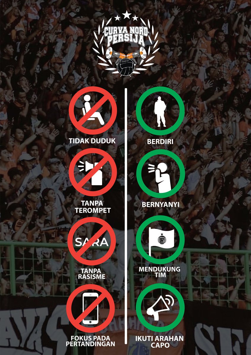 BoysCurva_'s tweet photo. Imbauan untuk rekan-rekan yang hendak mendukung Persija Jakarta di Tribun Utara Stadion Patriot Chandrabhaga dalam pertandingan kandang kontra Bhayangkara FC malam ini.
#PersijaDay https://t.co/hNZqJxa1Rw