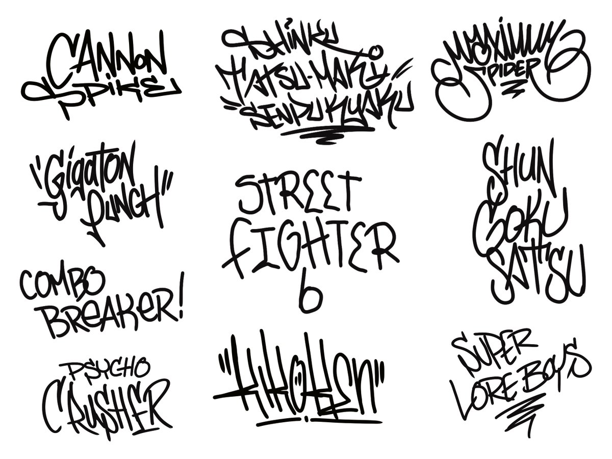 azroix's tweet photo. @TheHadou I haven't written in mad long. Whipped these up this evening since I had some spare time. Not sure what you're looking for but I'm down for some graf projects. https://t.co/COiTl4zbP4