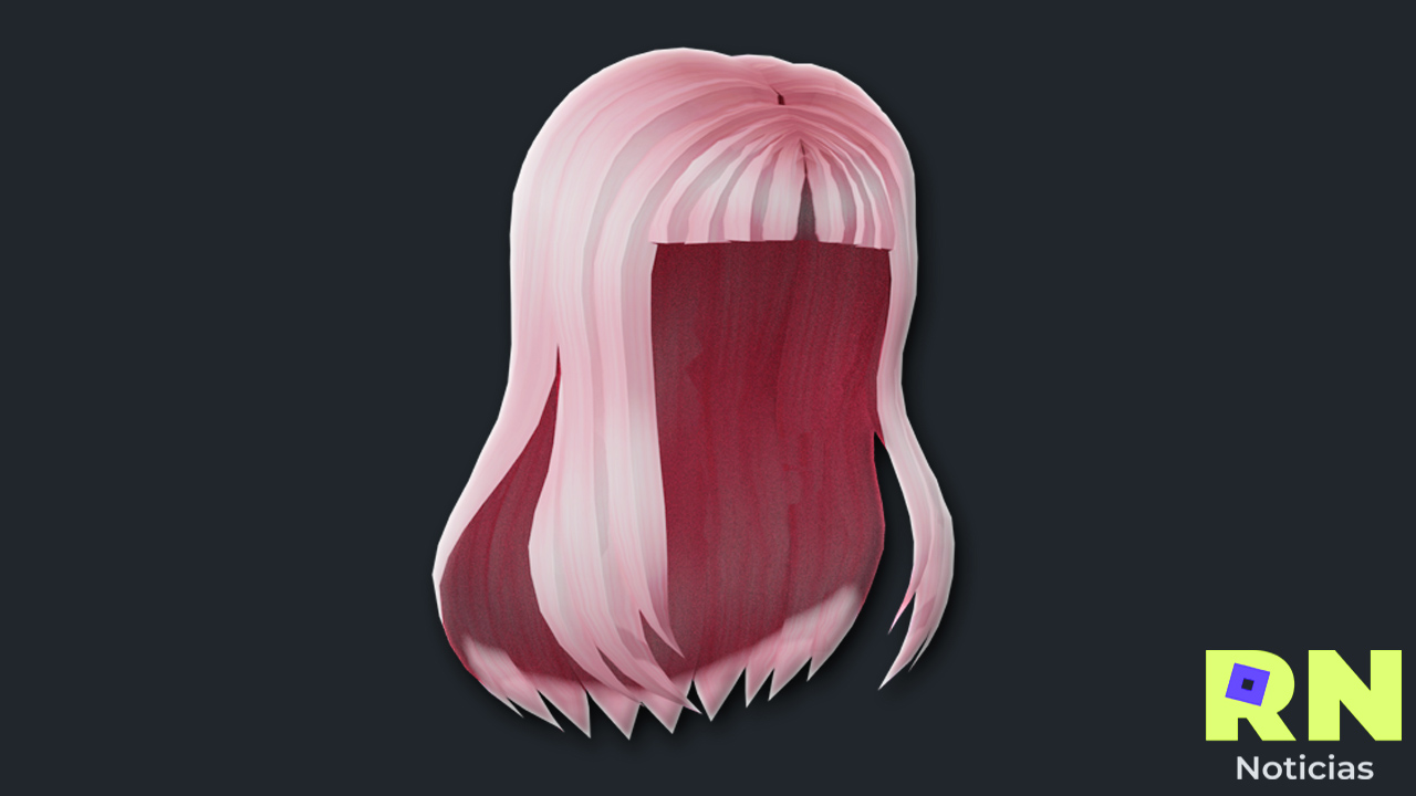 pelo rosa - Roblox