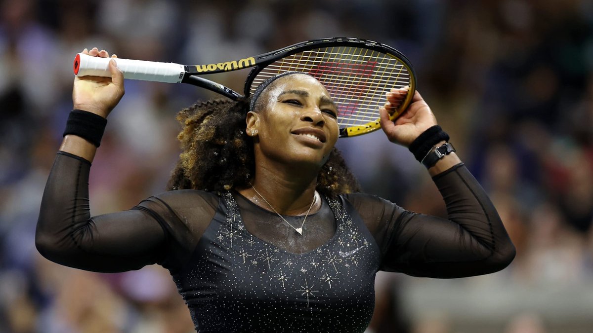 usopen's tweet photo. Serena bids farewell to tennis at the #USOpen 

Read more ➡️ https://t.co/Dt4GkuT7cf https://t.co/bWcWIDXC7L