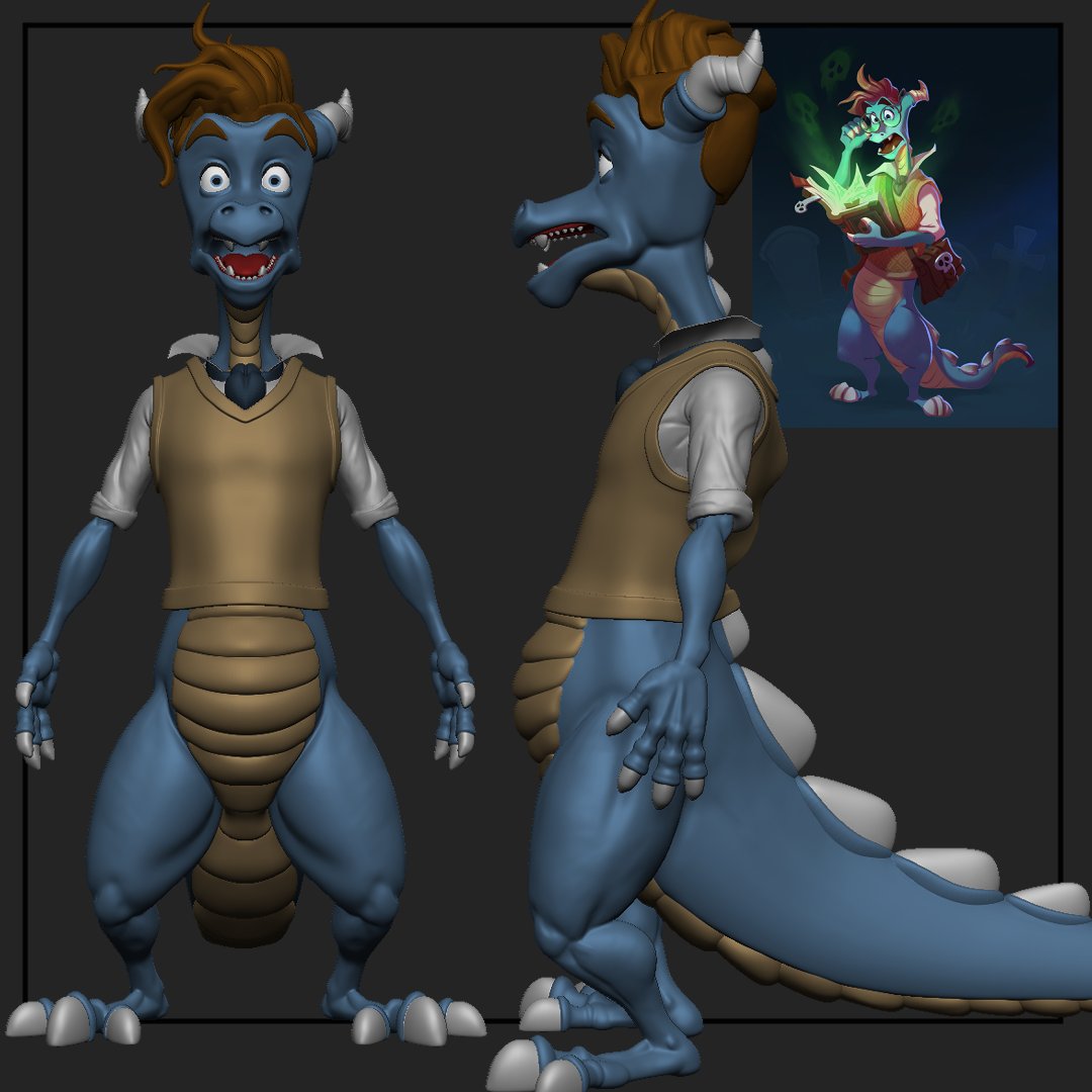 NelsonAnimation's tweet photo. Here we are at three weeks into production of the ArtStation Challenge. Deadline is Oct. 3rd.

Concept Artist: Maria Perakis

#digitalart #artstation #challenge #dragonsrisechallenge #characterart #zbrush #nelsonanimation https://t.co/gUcxBcb7sc
