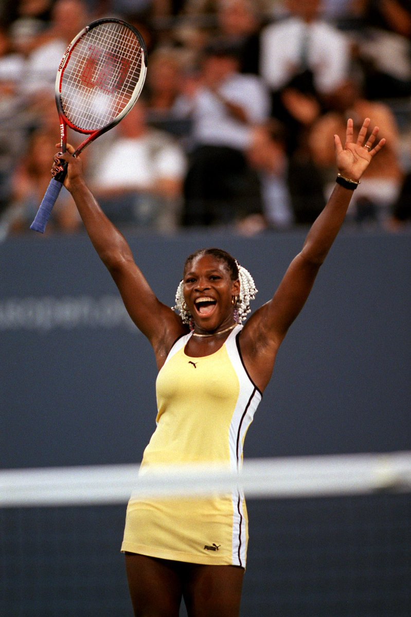 25 years. Champion. Shero. Legend forever! <a href="/serenawilliams/">Serena Williams</a> #USOpen