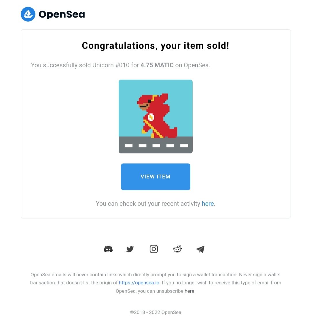 Unicorn_ID_NFT's tweet photo. π₯ SOLD π₯
UNICORN #010
Has been sold for 4.75 $Matic
Thank you so much for always supporting UnicornID Project π€
I hope you always healthy π
#nfts #nft #nftart #nftcommunity #nftcollector #nftartist #cryptoart #nftmarketplace #digitalart #crypto #nrsnft #unicornid https://t.co/P3VSfESq7g