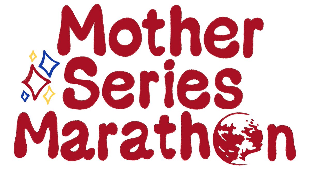 LonelyRTA's tweet photo. Announcing the first ever Mother Series Marathon! This is a 2 day event that will take place on November 19th and 20th on the RPG Limit Break channel in celebration of the three wonderful games in the Mother franchise. 

https://t.co/HRsYM8sCWA for more info! https://t.co/NUFb6C6R6z