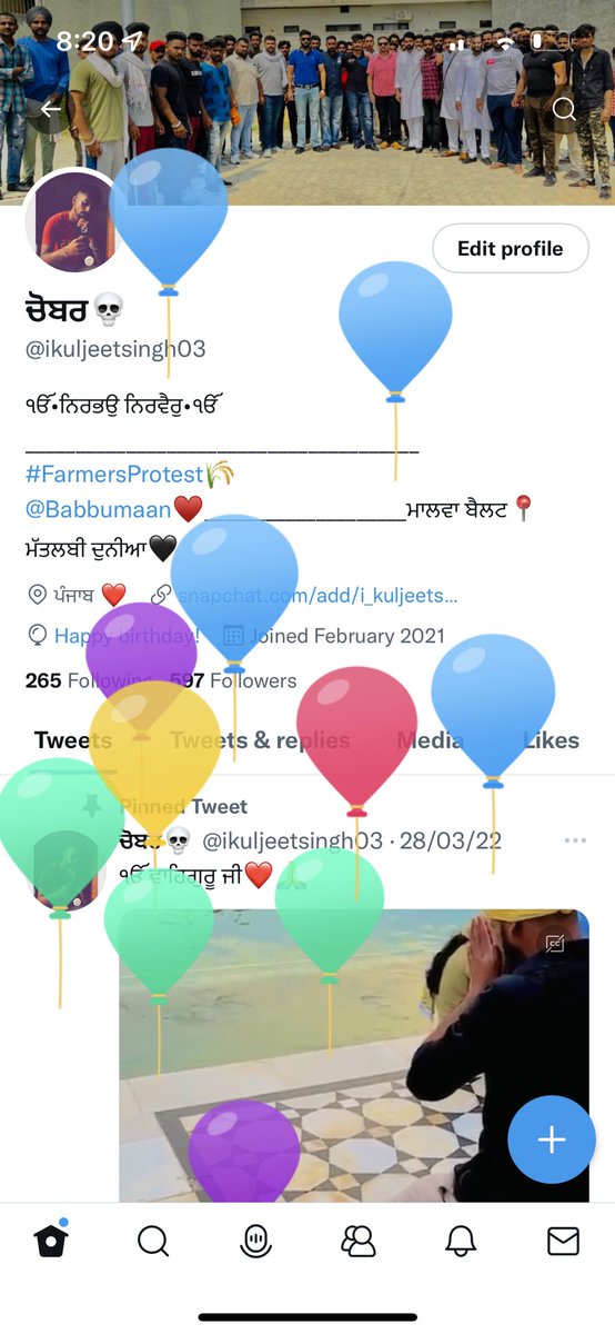 ikuljeetsingh03's tweet photo. Happy Birthday To Me🥲🎂🎈 https://t.co/B0lw4G2eL1