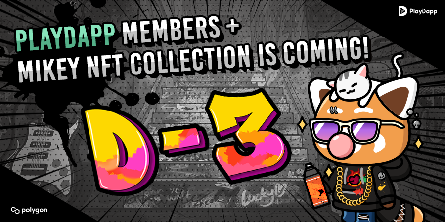 playdapp_io's tweet photo. #PlayDapp_Members_Mikey NFT 
⏰D-3 Quiz Event🚀

I expect __________ benefits/utilities from Mikey NFT.

✅Total of 30 winners on 9/6(D-day) 
🏆Special Potion NFT to upgrade Mikey 

#NFTs #NFTcommunity #nftcollection #pfp #polygon #Airdrop #Freemint #mint #nftgiveaway https://t.co/9EpB1QkNX2