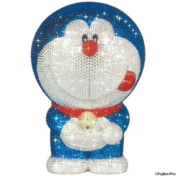 MEDICOM_TOY's tweet photo. 限定品発売のお知らせ(VCD CRYSTAL DECORATE ドラえもん（ポケットサーチ版）)／
9月3日(土)12時より  https://t.co/N4Hrwla1zk https://t.co/tishELmpFU