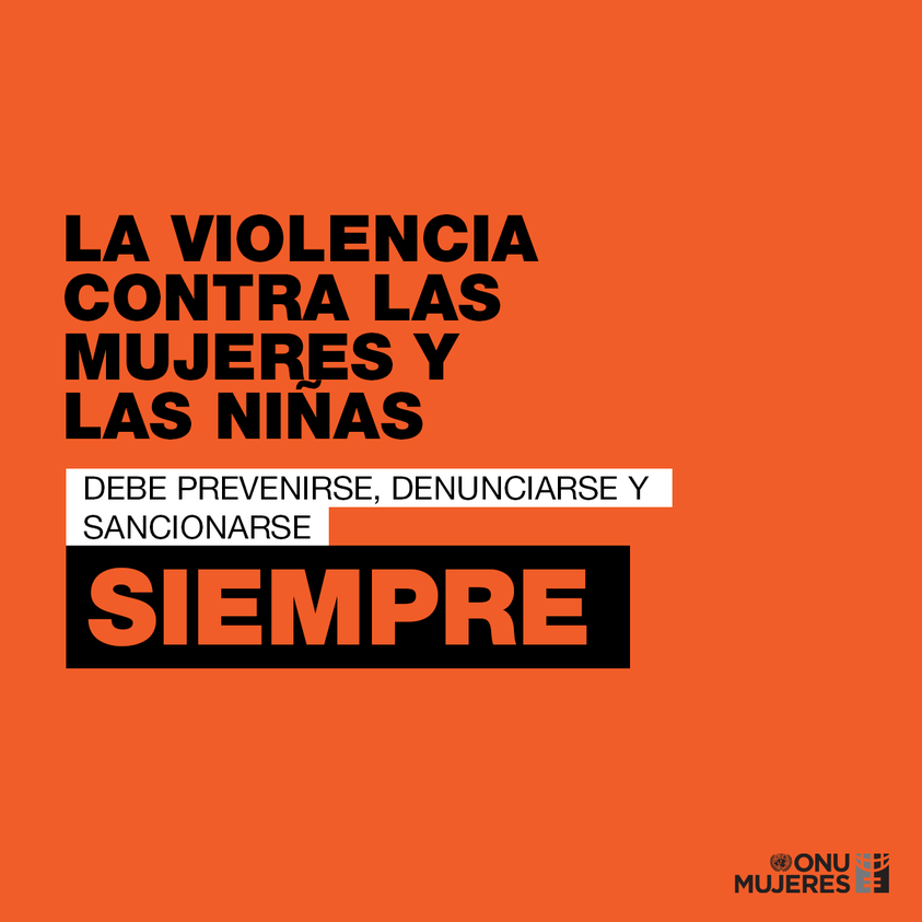 ONUMujeresMX's tweet photo. La violencia no debe aceptarse como normal, bajo ninguna circunstancia. #Únete, haz algo todos los días para erradicarla. https://t.co/VSZ7nMnsMO