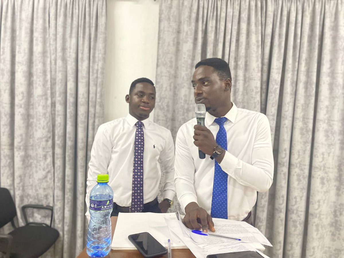 univers1057fm's tweet photo. #UGDecides: Presidential Candidates at the @Ug_src Candidates Debate held last night.

#UniversNews
#ElectionLens https://t.co/rsYKKZQ5wJ