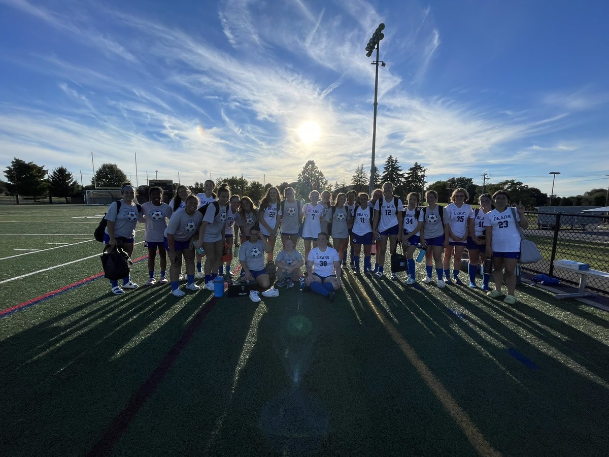 Great Job Lady Bears!                    Varsity : PV (1) vs Freedom (0)                   JV : 1-1 Tie