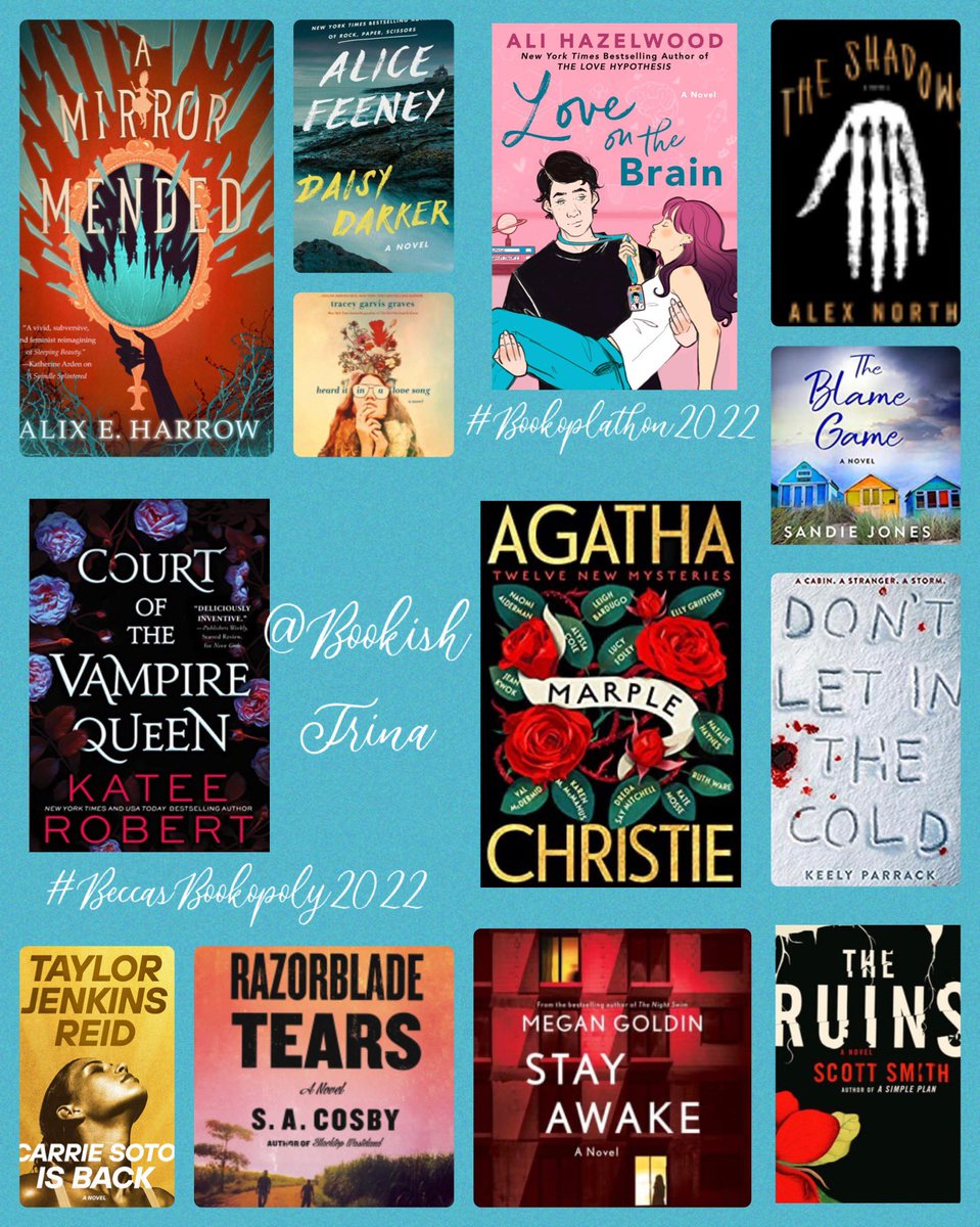 TBR for <a href="/BeccasBookopoly/">🎲 Becca's BookoplAthon 🎲</a> #bookoplathon #bookopoly