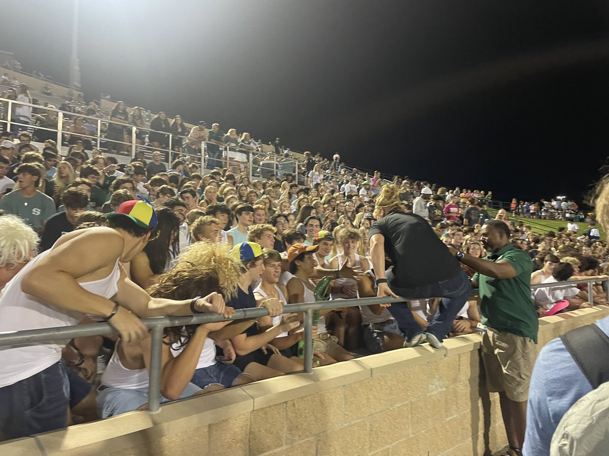 <a href="/jennifer_blaine/">Jennifer Blaine</a> <a href="/SBISD/">Spring Branch ISD</a> <a href="/sbisdathletics/">Spring Branch ISD Athletics</a> <a href="/YourBranchNews/">Spring Branch Sports Line</a> So glad our great leader isn’t shy about climbing to new heights for kids!!! 😂