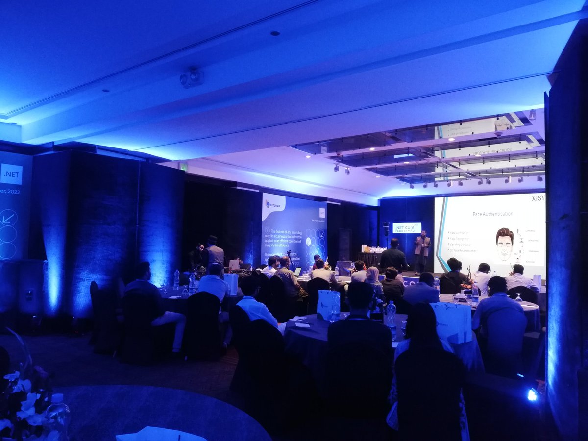 ZaighamButt's tweet photo. .NET CONF under way at Emaraled hall, PC Lahore.
A Full day event organized by @ebitlogix
#MAUI #DOTNETCONF #bitlogix #Microsoft https://t.co/yofArqJpHz